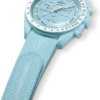 Moonswatch Light Blue/White Rubber Moonswatch Light Blue/White Rubber