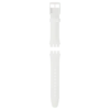 New Gent White Silicone Strap