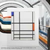 Red, Blue and White, by Piet Mondrian Red, Blue and White, by Piet Mondrian