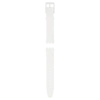 Skin White Silicone Strap