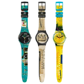 Swatch X Jean-Michel Basquiat Triptych Swatch X Jean-Michel Basquiat Triptych
